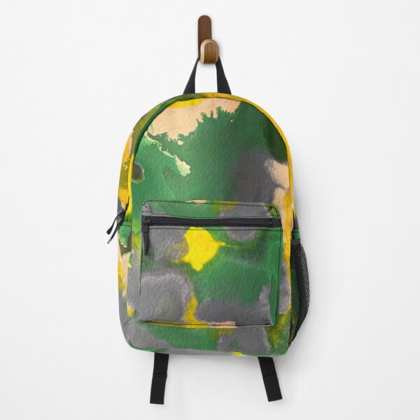 Item preview, Verdant Whimsy - Abstract in Green, Yellow & Purple v4 designed and sold by Adriana Lopes.