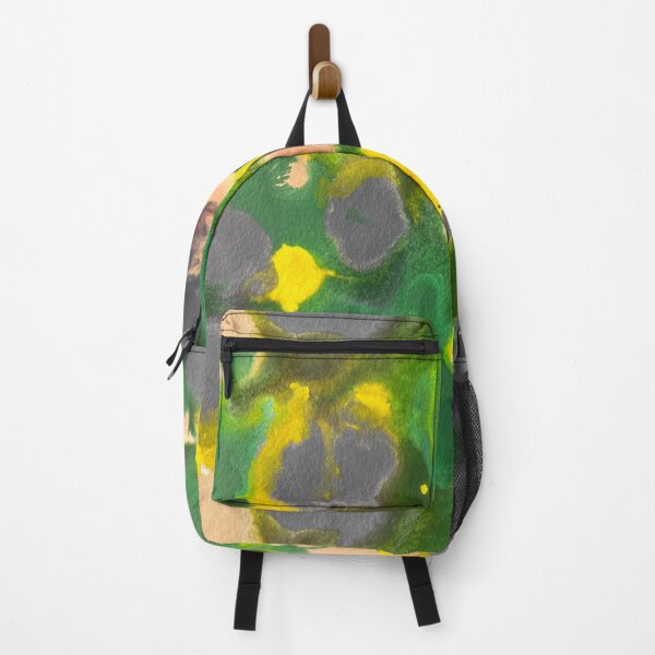 Item preview, Verdant Whimsy - Abstract in Green, Yellow & Purple v3 designed and sold by Adriana Lopes.
