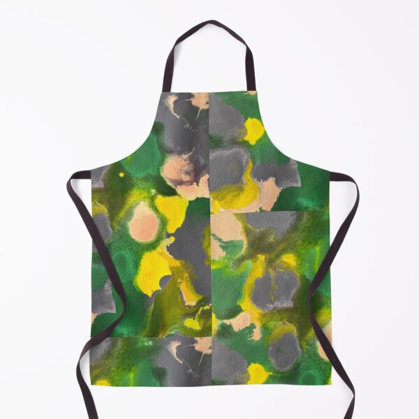 Item preview, Verdant Whimsy - Abstract in Green, Yellow & Purple v3 designed and sold by Adriana Lopes.