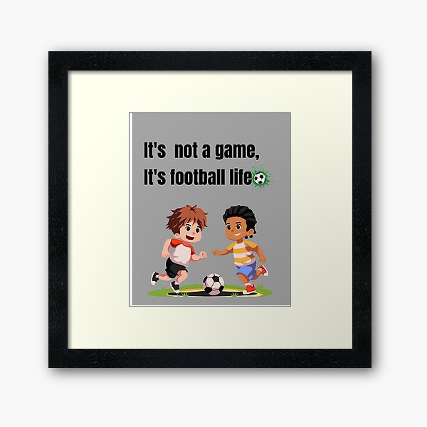 Item preview, Jouez avec passion ⚽ designed and sold by Drawingshirts.