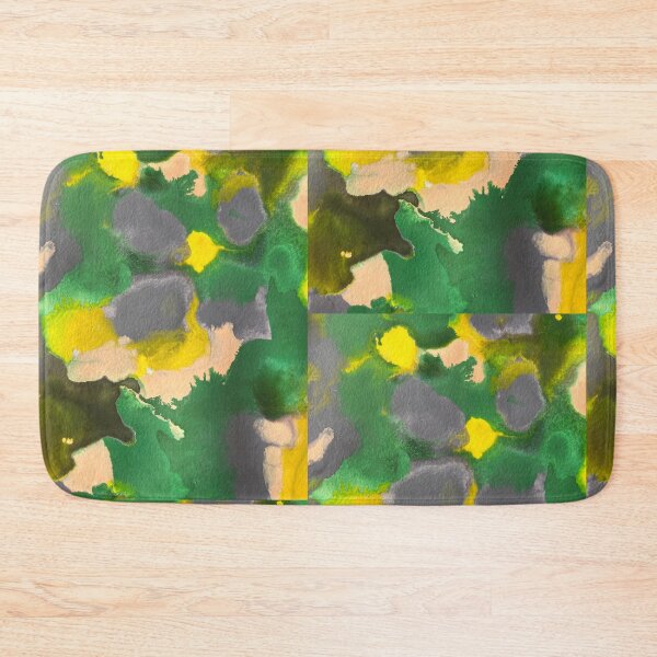 Item preview, Verdant Whimsy - Abstract in Green, Yellow & Purple v2 designed and sold by Adriana Lopes.