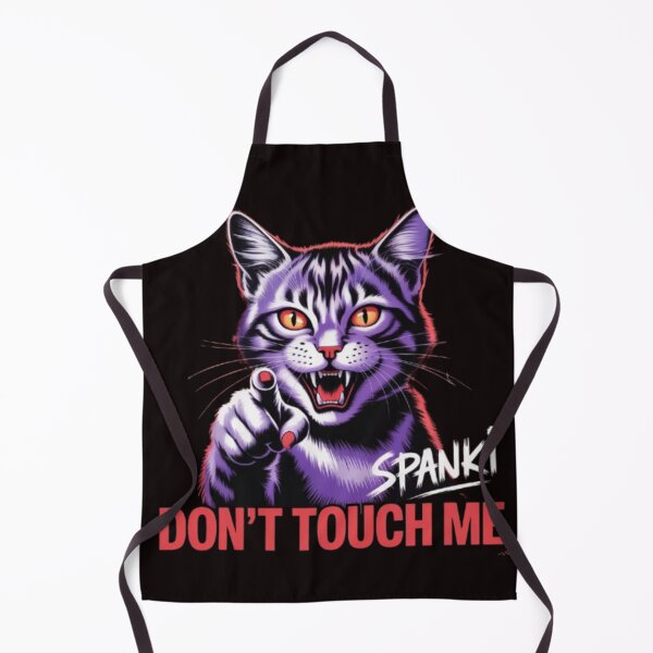 Item preview, Spanki the Attitude Cat – “Don’t Touch Me” Retro Pop Art Design designed and sold by dortmond.