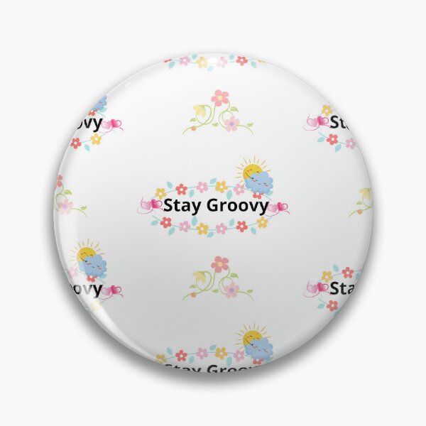 Artikelvorschau, Stay Groovy – Ambiance Vintage und Joyeuse entworfen und verkauft von Drawingshirts.