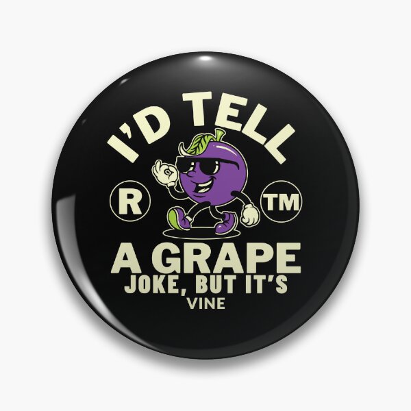 Item preview, I'd teel a grape joke (Grapes) designed and sold by Peerless-Prime.