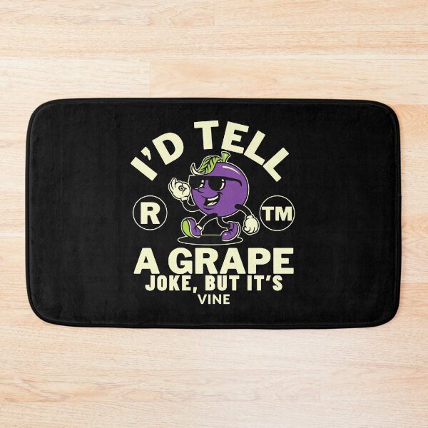 Item preview, I'd teel a grape joke (Grapes) designed and sold by Peerless-Prime.