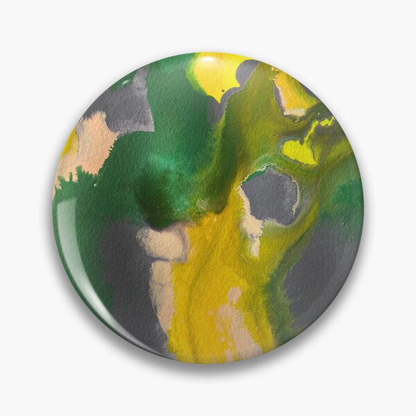 Item preview, Verdant Whimsy - Abstract in Green, Yellow & Purple v5 designed and sold by Adriana Lopes.