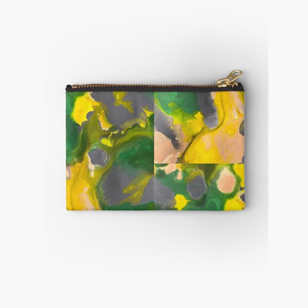 Item preview, Verdant Whimsy - Abstract in Green, Yellow & Purple v5 designed and sold by Adriana Lopes.
