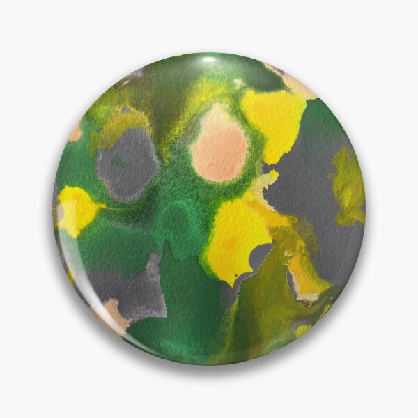 Item preview, Verdant Whimsy - Abstract in Green, Yellow & Purple v6 designed and sold by Adriana Lopes.