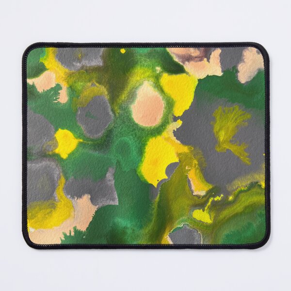 Item preview, Verdant Whimsy - Abstract in Green, Yellow & Purple v6 designed and sold by Adriana Lopes.