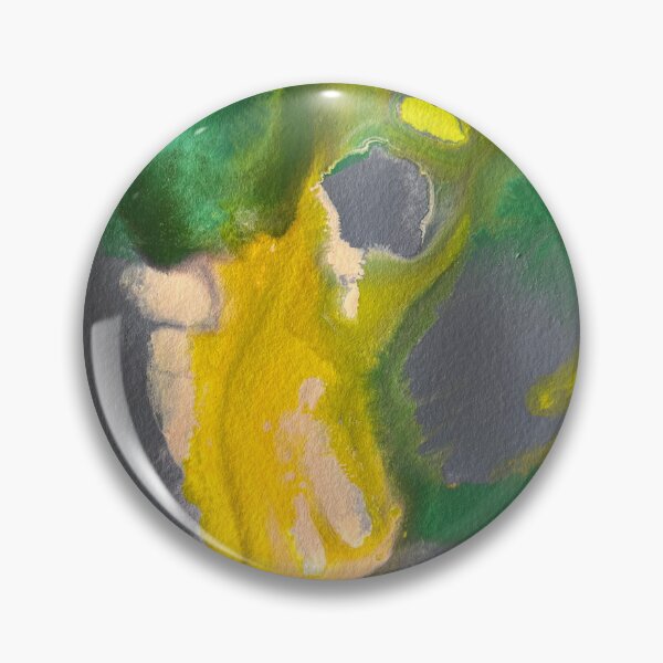Item preview, Verdant Whimsy - Abstract in Green, Yellow & Purple v8 designed and sold by Adriana Lopes.