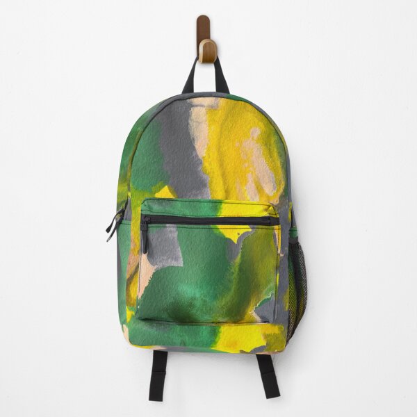 Item preview, Verdant Whimsy - Abstract in Green, Yellow & Purple v8 designed and sold by Adriana Lopes.