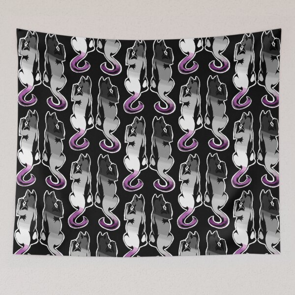 Item preview, Dual Cats - Asexual Ver. designed and sold by AstralRavens.