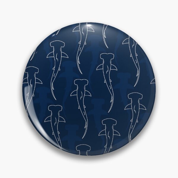 Item preview, Hammerhead Shark Pattern designed and sold by HighwaterArt.