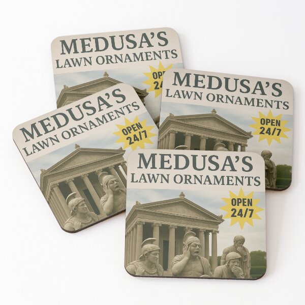 Item preview, Medusa's Lawn Ornaments designed and sold by Woven-myth.