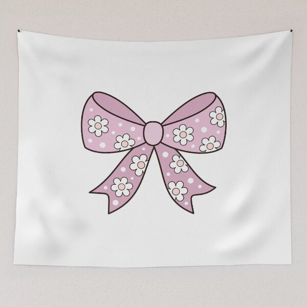 Item preview, Coquette Bow - Floral Ribbon designed and sold by Julza Art.