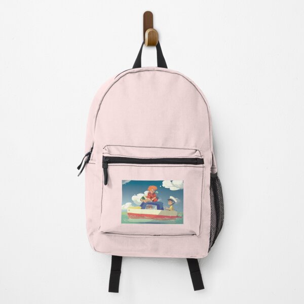 Item preview, Adventure at Sea – Warm Boat Trip Illustration designed and sold by PrometeoLight.