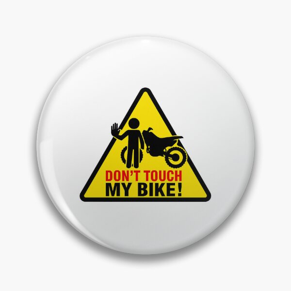Aperçu de l'œuvre Ne touche pas à mon vélo créée et vendue par ptNB.