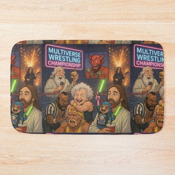 Artikelvorschau, HMW (Himmlisches Multiversum-Wrestling) entworfen und verkauft von The Void Shop..