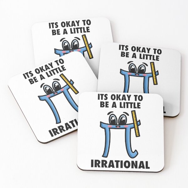 Item preview, It’s Okay To Be a Little Irrational designed and sold by NerdArt77.