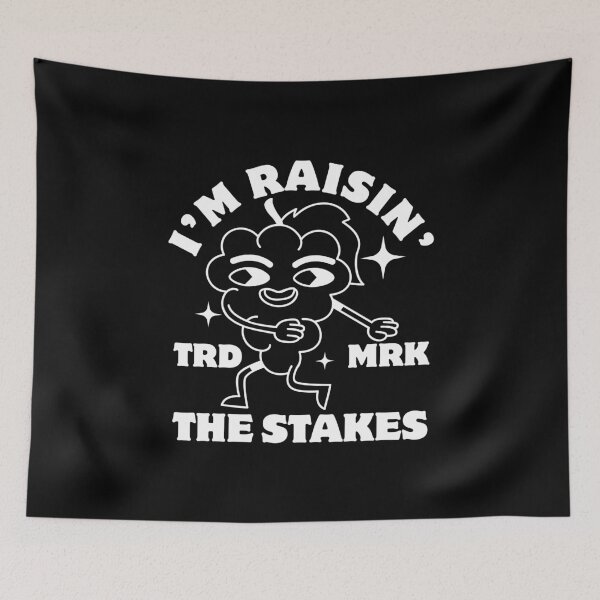 Item preview, Raisin' the steakes (Grapes) designed and sold by Peerless-Prime.