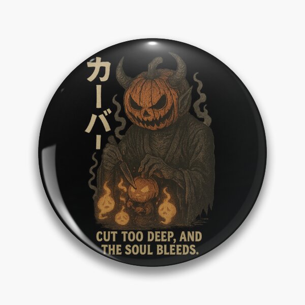 Item preview, Pumpkin Oni – The Carver of Souls designed and sold by YamiHaus.