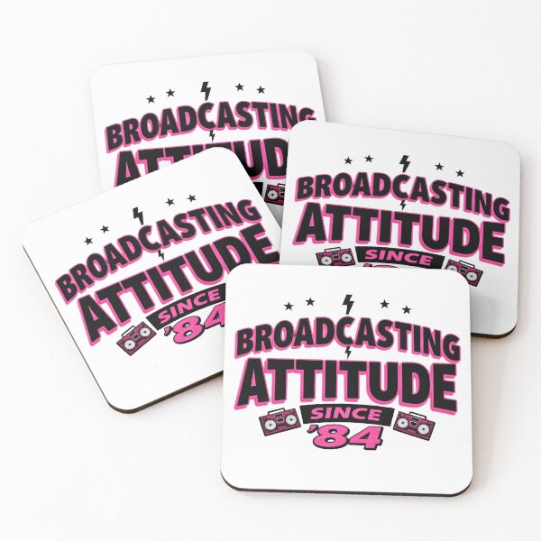 Item preview, Broadcasting Attitude Since '84 designed and sold by KLERIKSTORE.