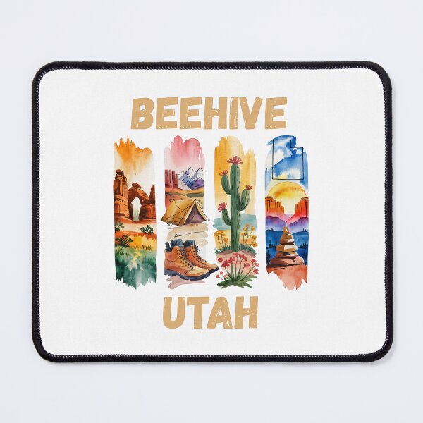 Item preview, Beehive Utah – desert beauty and industrious spirit designed and sold by CleanDecor.