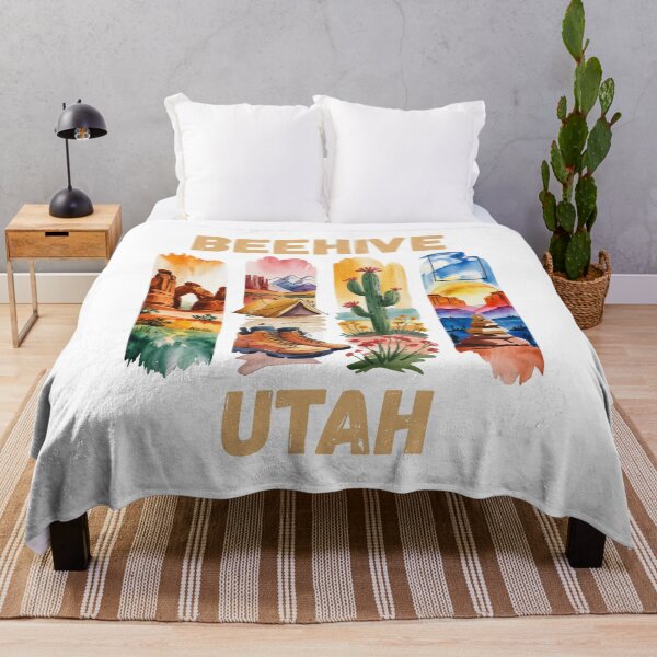 Item preview, Beehive Utah – desert beauty and industrious spirit designed and sold by CleanDecor.