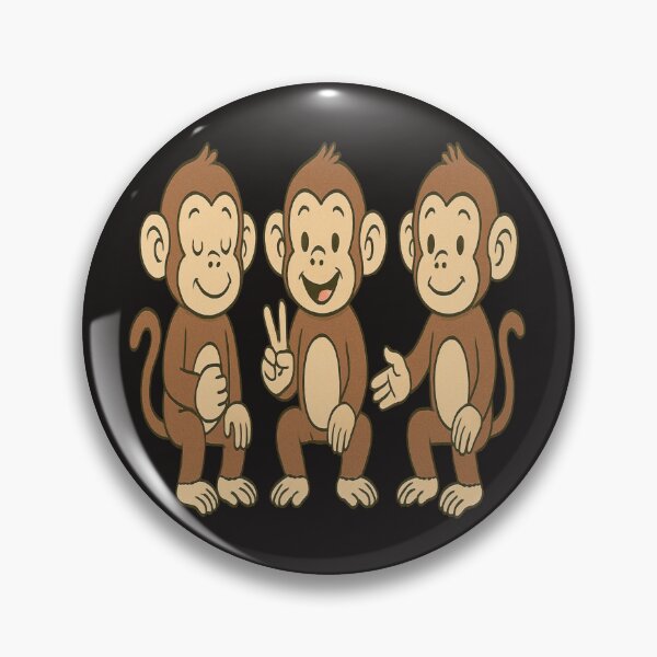 Item preview, Three monkeys rock scissors paper designed and sold by JamesDunican.