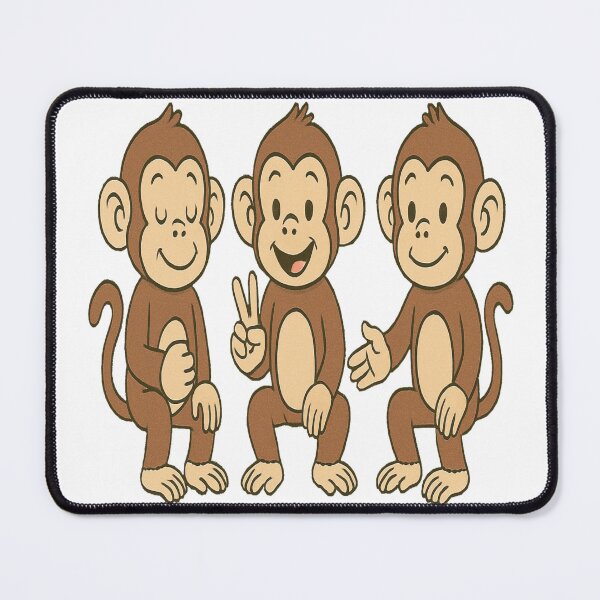 Item preview, Three monkeys rock scissors paper designed and sold by JamesDunican.