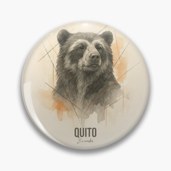 Item preview, Spectacled Bear – Quito Wildlife Art designed and sold by AtuqStudio.