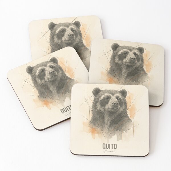 Item preview, Spectacled Bear – Quito Wildlife Art designed and sold by EdwinkOne.