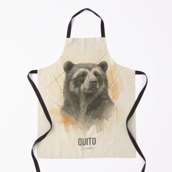 Item preview, Spectacled Bear – Quito Wildlife Art designed and sold by AtuqStudio.