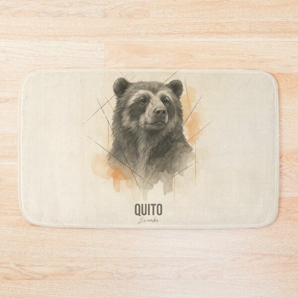 Item preview, Spectacled Bear – Quito Wildlife Art designed and sold by AtuqStudio.