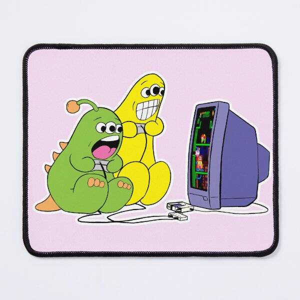 Item preview, Jelly Bobs Retro Gamers - Steg and Narnar PC Engine designed and sold by Vix in Japan / Rubbish Heap.