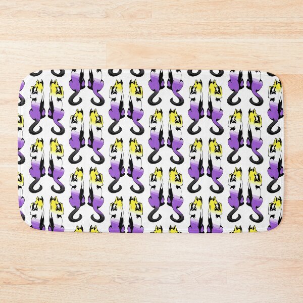 Item preview, Dual Cats - Nonbinary Ver. designed and sold by AstralRavens.