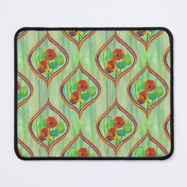 Item preview, 1970s Inspired Poppies designed and sold by Hmtgraphics.