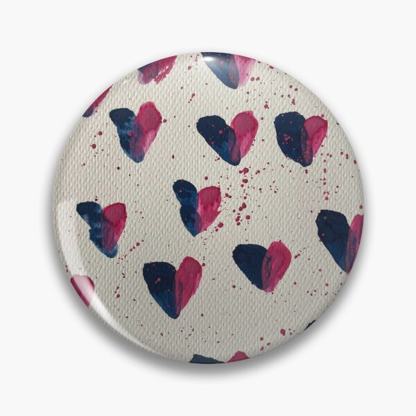 Item preview, Two-Tone Hearts - Minimalist Love Pattern designed and sold by Adriana Lopes.