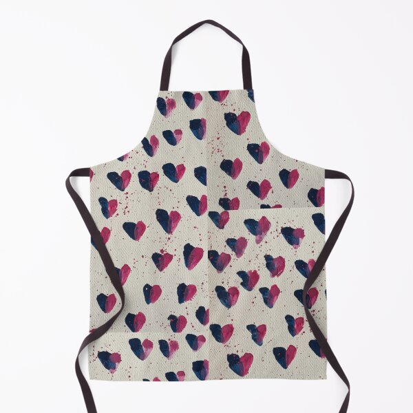 Item preview, Two-Tone Hearts - Minimalist Love Pattern designed and sold by Adriana Lopes.