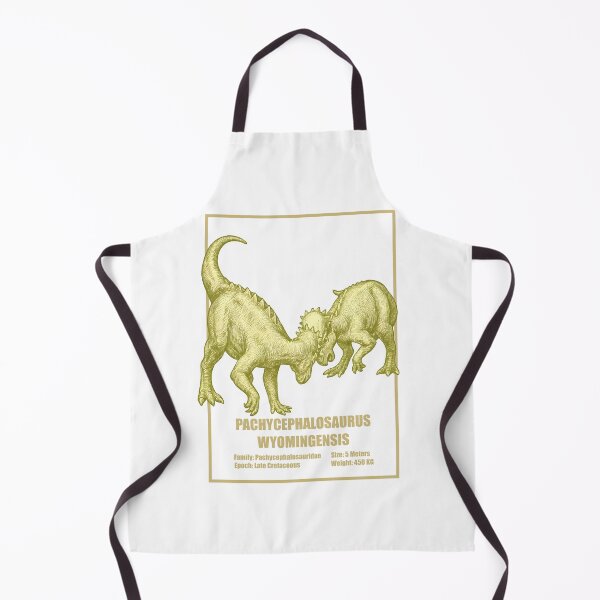 Item preview, Pachycephalosaurus Wyomingensis – Vintage Dinosaur Illustration designed and sold by SlatoMato.