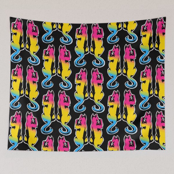 Item preview, Dual Cats - Pansexual Ver. designed and sold by AstralRavens.