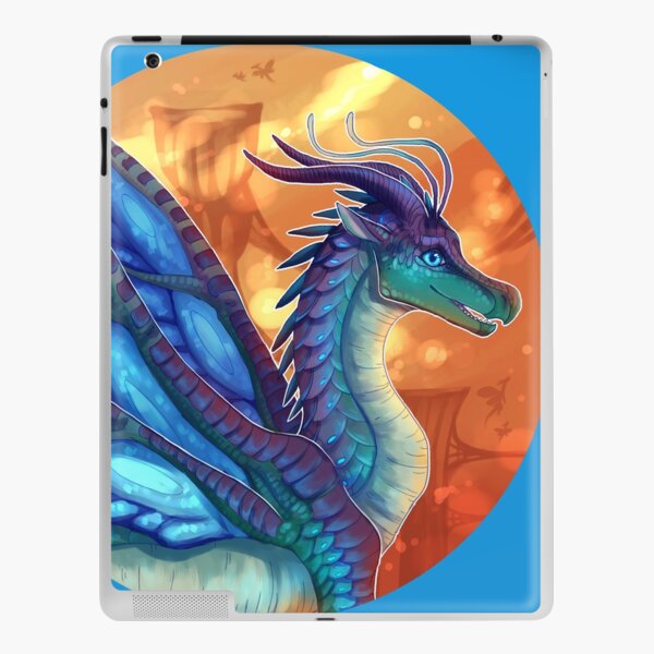 Wings of Fire - Blue iPad Skin