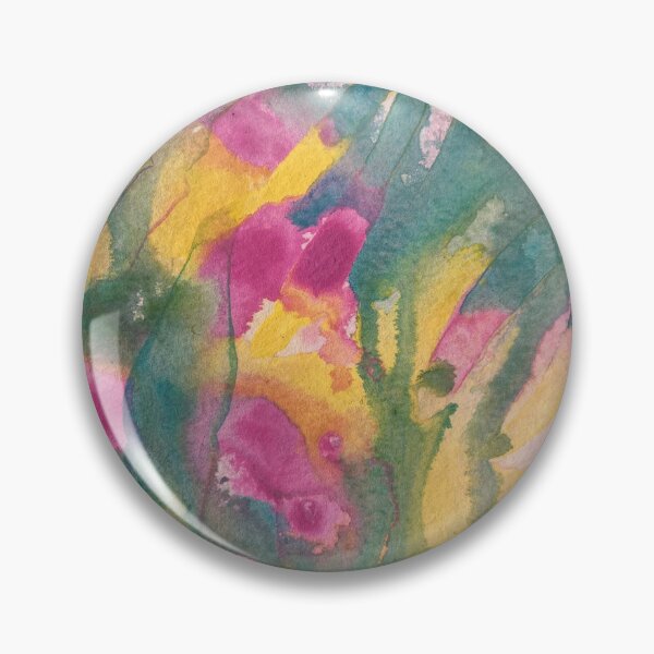Item preview, Color Bloom - Abstract in Pink, Yellow & Green designed and sold by Adriana Lopes.