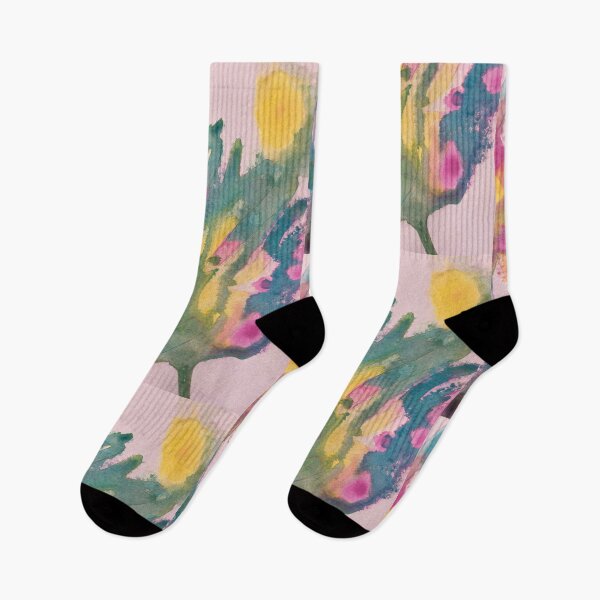 Item preview, Color Bloom - Abstract in Pink, Yellow & Green designed and sold by Adriana Lopes.