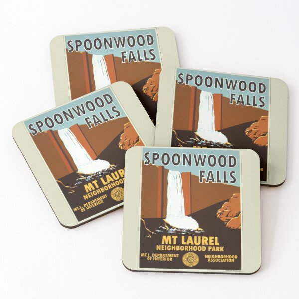 Item preview, MT Laurel Alabama Spoonwood Falls designed and sold by OurHomeImages.