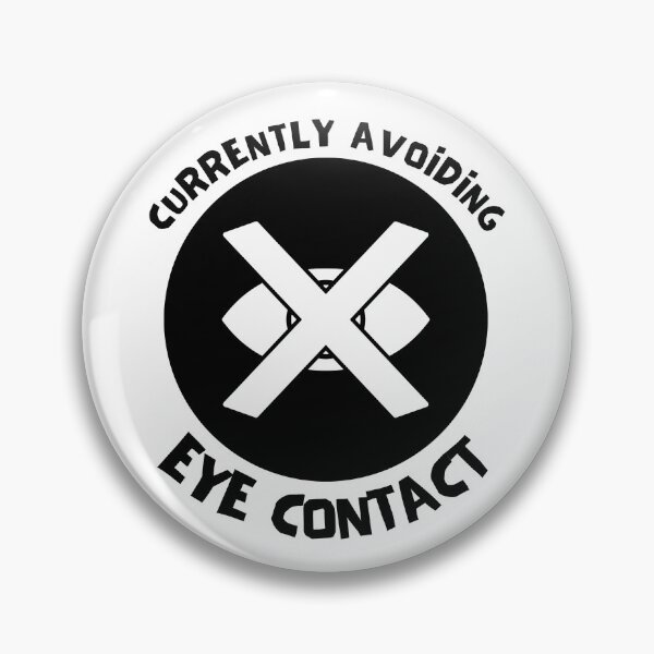 Item preview, Currently Avoiding Eye Contact 3 designed and sold by GoaTeeGram.