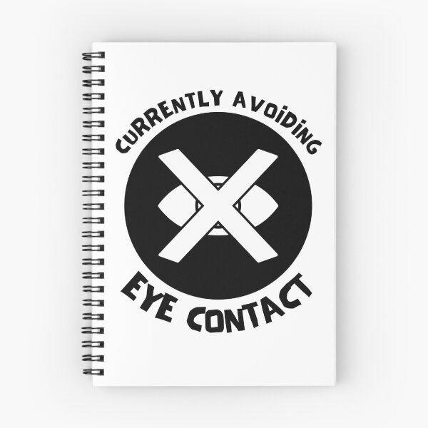 Item preview, Currently Avoiding Eye Contact 3 designed and sold by GoaTeeGram.