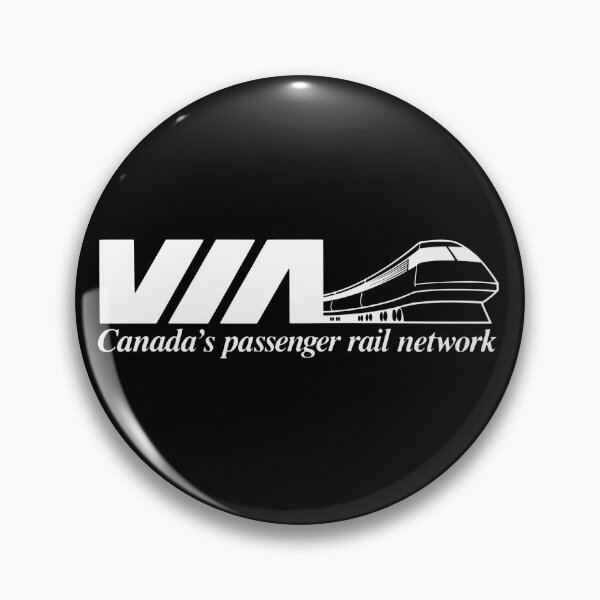 Item preview, VIA Rail Canada Vintage 1986 Logo - White designed and sold by Kingston Sub by Jason Shron.