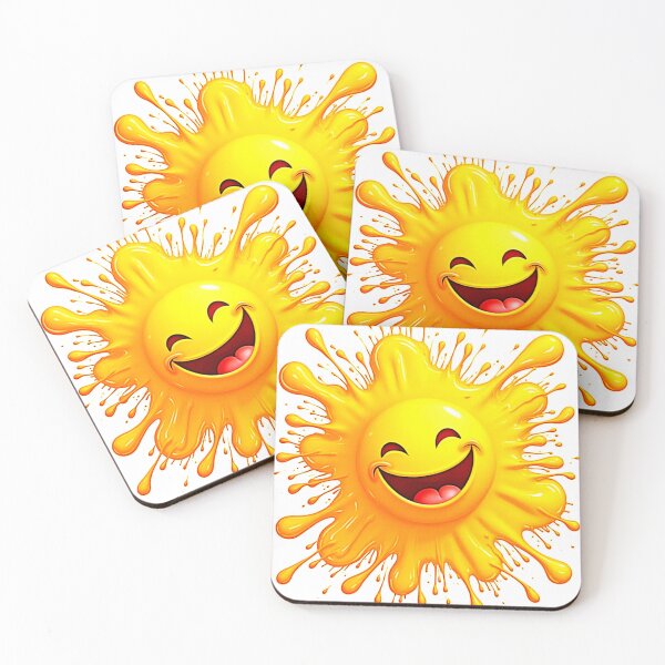 Item preview, Sunshine Smiles: Bursting Joy designed and sold by Health And Fitness Posts e-Store.