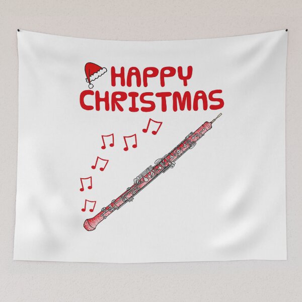 Item preview, Christmas Oboe Oboist Woodwind Musician Music Teacher designed and sold by doodlerob.